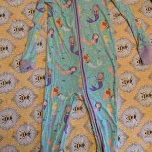 Little Sleepies Mermaid Print Kids One Piece Pajama
